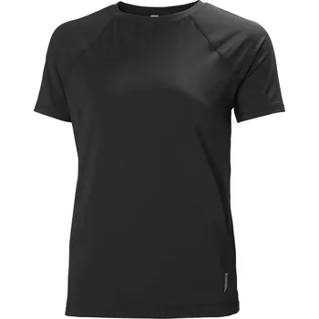 Dámské Tričko s krátkým rukávem HELLY HANSEN W TECH TRAIL SS T-SHIRT 48514_991 – Černá M