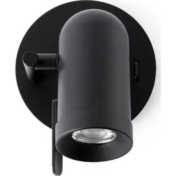 Nástěnné svítidlo FARO ORLEANS nástěnná lampa, černá, 1L