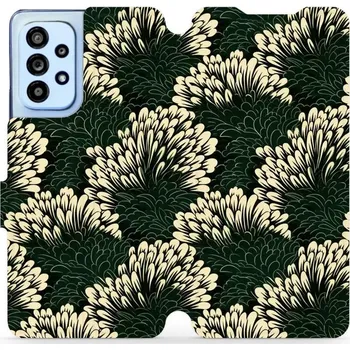 Pouzdro na mobilní telefon Flipové pouzdro Mobiwear - Samsung Galaxy A53 5G - VA45S Travina (Knížkové flip pouzdro, obal, kryt na mobil Samsung Galaxy A53 5G - VA45S Travina, materiál Umělá kůže + TPU - ochrana 360°, stojánek, silikonová vanička, magnetické zavírání)
