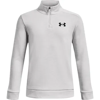Dětská móda Mikina Under UA Armour Fleece 1/4 Zip-GRY 1373559-015 Velikost YSM