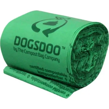 sáček na exkrement Sáčky na psí exkrementy, 22*32 cm, rozložitelné, role 25 ks - ZELENÉ