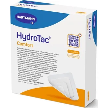 Krytí na ránu Krytí s Hydrogelem HydroTac Comfort 10 ks—15 x 15 cm