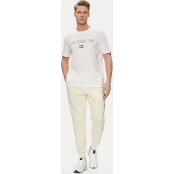 Tommy Hilfiger T-Shirt 85' MW0MW34427 Bílá Regular Fit XXXL