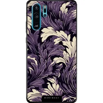 Pouzdro na mobilní telefon Lesklý kryt Mobiwear Glossy - Huawei P30 Pro - GA46G Fialové rostliny (Prémiové lesklé pouzdro, obal, kryt Mobiwear Glossy na mobil Huawei P30 Pro - GA46G Fialové rostliny, materiál Plast + TPU silikon - krytí po všech stranách, neošoupatelný potisk, tenk