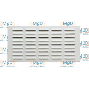 Větrací mřížka Větrací mřížka 400x200 mm bílá (400*200 bílá větrací mřížka)