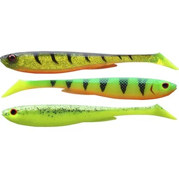 Rybářský háček Sada Gumových Nástrah Daiwa Prorex Slim Shady Flash Set 16cm 25,5gr