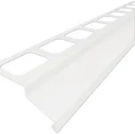 Balkonový profil Bravo přímý 2000 mm hliník bílý