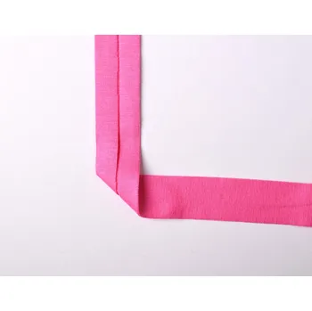 Viskózový lemovací proužek v růžové barvě - 3 m 3DOKI017