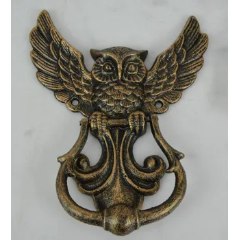 Klepadlo Litinové klepadlo na dveře - Sova