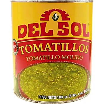 Zelenina Tomatillos drcená 2,8kg Del sol