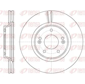 Brzdový kotouč Brzdový kotouč REMSA 61781.10