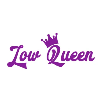 Polep vozidla SAMOLEPKA Low Queen 001 nápis královna (14 - fialová) NA AUTO, NÁLEPKA, FÓLIE, POLEP, TUNING, VLASTNÍ TEXT, TISK, AUTOSAMOLEPKY.cz, POLEPY, OBRÁZEK, LOGO, SAMOLEPKY