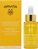 APIVITA Beessential Oils Strenghtening & hydrating Skin Supplement Day Oil hydratační denní pleťový olej 15 ml
