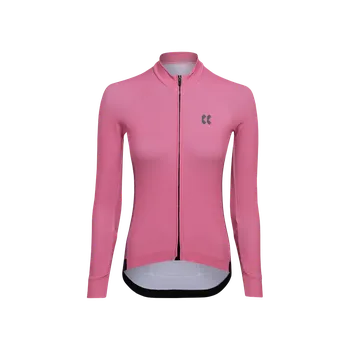cyklistický dres KALAS PASSION Z3 | Cyklistický dres dlouhý rukáv TEMPS | rose pink | DÁMSKÝ | Velikost: 6