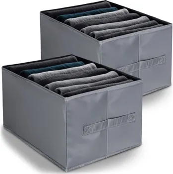 police Sada 2 ks organizérů LIAM šedá