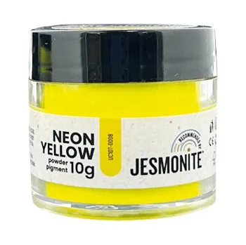 Výtvarná barva Jesmonite neonový práškový pigment 10 g - žlutá