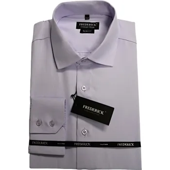 Pánská košile Pánská košile s dlouhým rukávem - střih SLIM - vzor F724 - 40