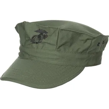 Klobouk MFH Čepice námořní pěchoty zelená USMC Utility Cap OD Green Velikost: S(54-55)