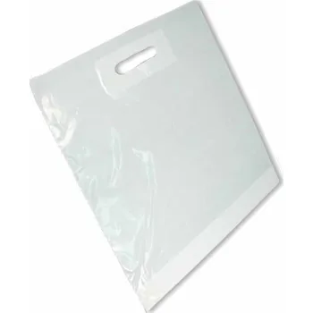 Taška bílá s průhmatem 55x60+5 bílá