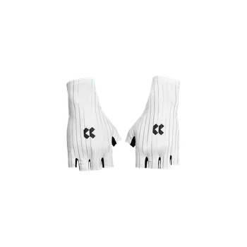 Cyklistické rukavice KALAS PASSION Z4 | AERO krátké Cyklo rukavice | White | Velikost: 6
