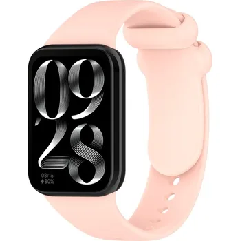VSECHNONAMOBIL 71857 BUTTERFLY Silikonový řemínek pro Xiaomi Smart Band 8 Pro světle růžový