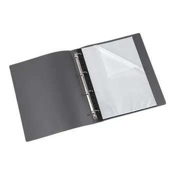 Archivační box Katalogové desky, černé, 20 kapes, A4, VIQUEL