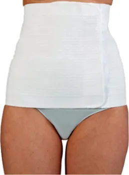 Těhotenský podpůrný pás Eurocomfort DrySkin poporodní pás bílý L