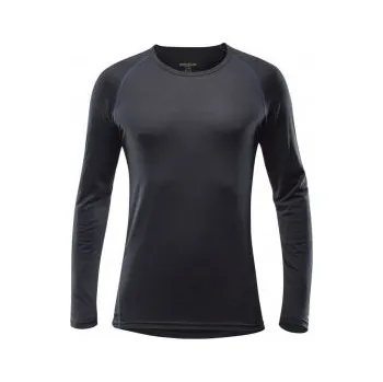Pánské tričko Devold Breeze Merino 150 Shirt Man black XL; Černá triko + DÁREK DLE VÝBĚRU!