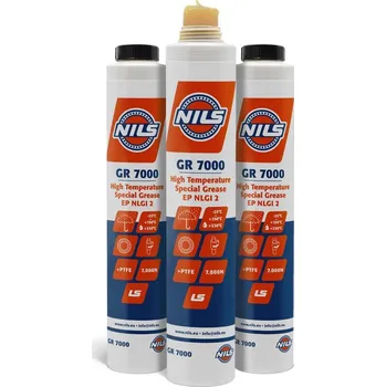 Plastické mazivo NILS GR 7000 EP2 lithiové mazivo teflonová vazelína PTFE na ložiska kartuše LS 400 g