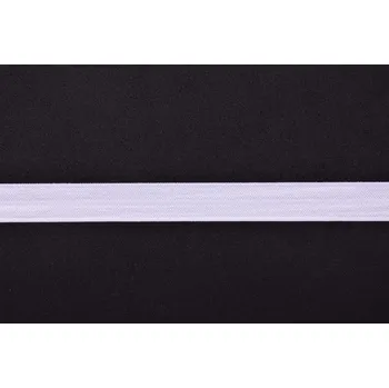 Lemovací gumička v bílé barvě o šířce 1,5 cm 11340