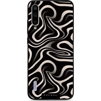 Pouzdro na mobilní telefon Lesklý kryt Mobiwear Glossy - Xiaomi Mi A3 - GA63G Vlnky a linky (Prémiové lesklé pouzdro, obal, kryt Mobiwear Glossy na mobil Xiaomi Mi A3 - GA63G Vlnky a linky, materiál Plast + TPU silikon - krytí po všech stranách, neošoupatelný potisk, tenké proveden
