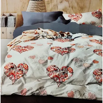 Povlečení Indimex Rozšířené 3D povlečení - SRDCE