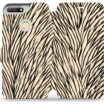 Pouzdro na mobilní telefon Flipové pouzdro Mobiwear - Huawei Y6 Prime 2018 / Honor 7A - VA52S V koruně stromu (Knížkové flip pouzdro, obal, kryt na mobil Huawei Y6 Prime 2018 / Honor 7A - VA52S V koruně stromu, materiál Umělá kůže + TPU - ochrana 360°, stojánek, silikonová vanička,