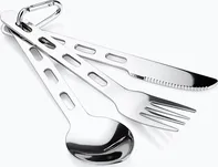 GSI Outdoors Glacier Stainless 3 pc Ring Cutlery