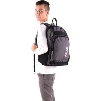 Městský batoh Batoh "Scate Gray Cationic", šedá, s přihrádkou na notebook, PULSE 121790
