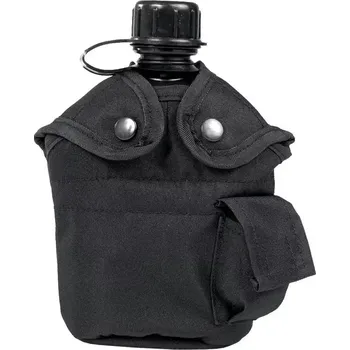 Kempingové nádobí Polní láhev BEST CLASS černá (Dokonalé repro Americké polní láhve, vysoce kvalitně provedená, dodávána včetně pitítka.)