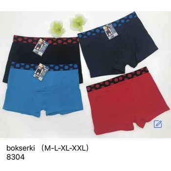 Boxerky Pánské bavlněné boxerky Miego - L8304 (Balení/12 ks)