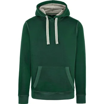 Pánská mikina HRM Přiléhavá unisex klokanka s velmi hladkou strukturou povrchu Barva: Zelená lahvová, Velikost: 5XL HRM900