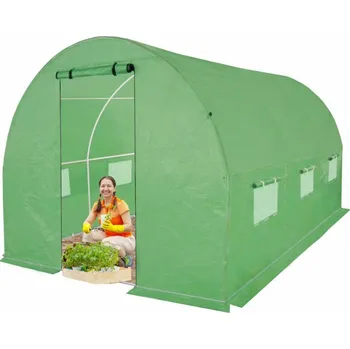 Fóliovník 4iQ Group Zahradní fóliovník 3 x 2 m zelený