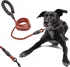 Vodítko pro psa Tréninkové vodítko pro psa odolné reflexní s pěnovou rukojetí 2 m červené