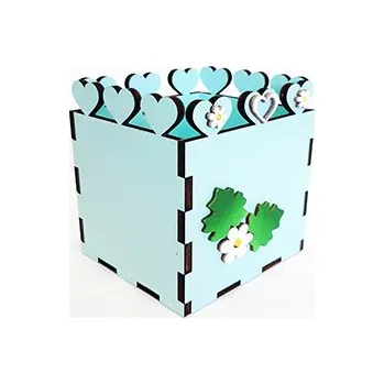 Dětské zboží Falixen Dřevěný tužkovník tyrkysový čislo: 3