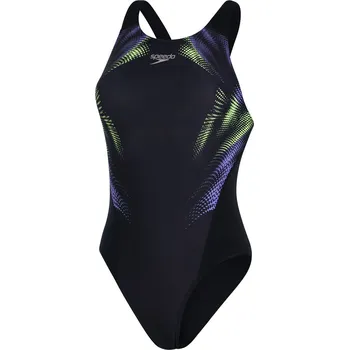 Dámské plavky Dámské Jednodílné plavky SPEEDO PLMT RCRB MED LEG AF 8-09015H042 – Černá 36