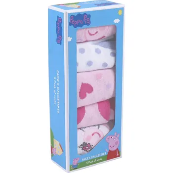 ponožky dívčí Peppa Pig Velikost: 80-92