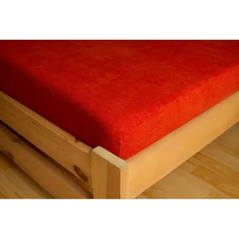 Prostěradlo Exclusive PREMIUM FROTÉ prostěradlo červené 180x200cm