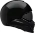 Helma na motorku BELL Broozer Solid lesklá černá