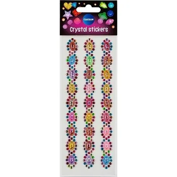 Set školních potřeb Naklejki ozdobne Cristal mix 80962