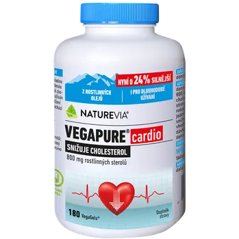 NatureVia Vegapure Cardio 800 mg, 180 cps.