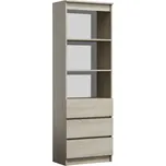 TPS Knihovna s šuplíky RS-60 - Dub sonoma