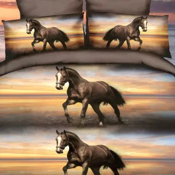 Povlečení 7-dílné povlečení na dvoulůžko - BEDA 6 horse