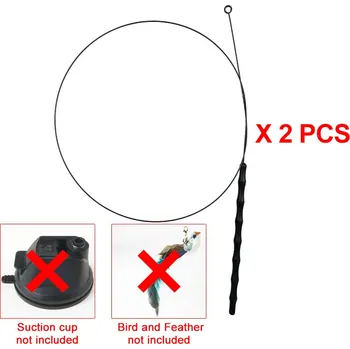 Hračka pro kočku Náhradní proutek k Mávátku - hračce pro kočky Barva: 2x proutek